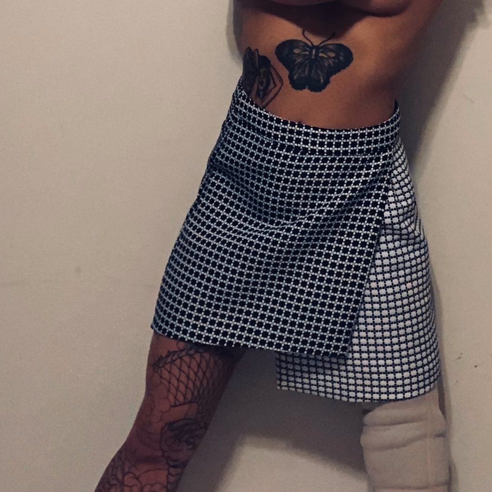 Top Shop Moon Asymmetrical Skirt